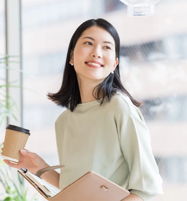 文工業で働く女子スタイル